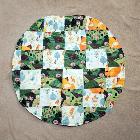 Medium multicolored Baby carpet v2