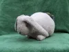 Big gray plush Rabbit from top